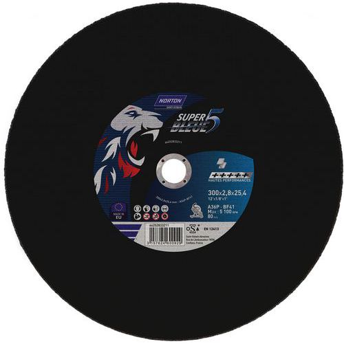 Meule De Tronçonnage Plate Sb5 Métal Ã˜300x2.8x25.4mm