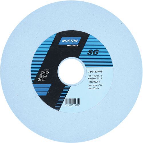 Meule Plate Ø180x6x32mm 4s8l23a12031kvs