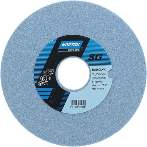 Meule Plate Affûtage De Scie 3sg Ã˜150x6x32mm 3sg60lvx