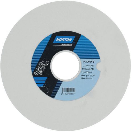 Meule Plate Affûtage Outils 38a Ã˜150x10x32mm 38a120jvs