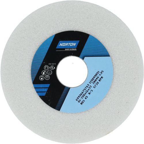 Meule Plate Affûtage Outils 38a Ã˜150x16x32mm 38a46lvs