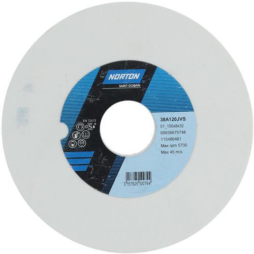 Meule Plate Affûtage Outils 38a Ã˜150x8x32mm 38a120jvs