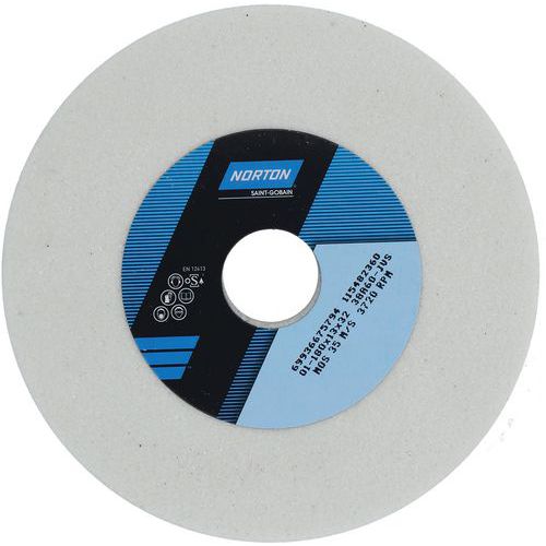 Meule Plate Affûtage Outils 38a Ã˜180x13x32mm 38a60jvs