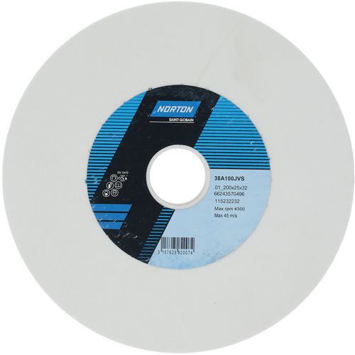 Meule Plate Affûtage Outils 38a Ã˜200x25x32mm 38a100jvs