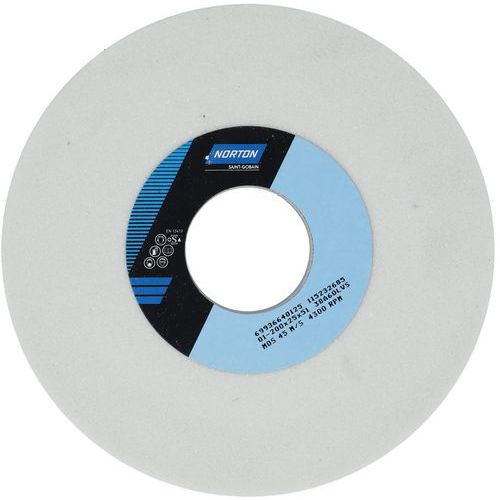 Meule Plate Affûtage Outils 38a Ã˜200x25x51mm 38a60lvs