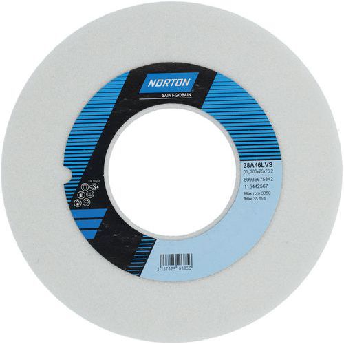 Meule Plate Affûtage Outils 38a Ã˜200x25x76.2mm 38a46lvs