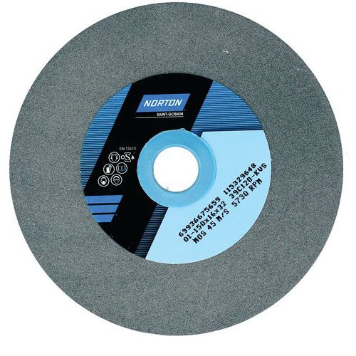 Meule Plate Affûtage Outils 39c Ã˜150x16x32mm 39c120kvs