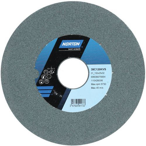 Meule Plate Affûtage Outils 39c Ã˜150x25x32mm 39c120kvs