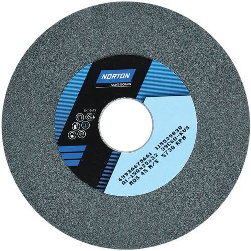 Meule Plate Affûtage Outils 39c Ã˜150x25x32mm 39c60kvs