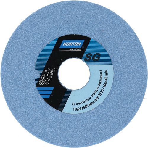 Meule Plate Affûtage Outils 3sg Ã˜150x13x32mm 3sg60lvx