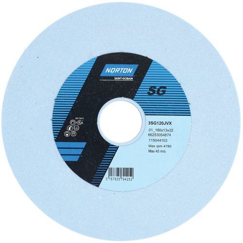 Meule Plate Affûtage Outils 3sg Ã˜180x13x32mm 3sg120jvx