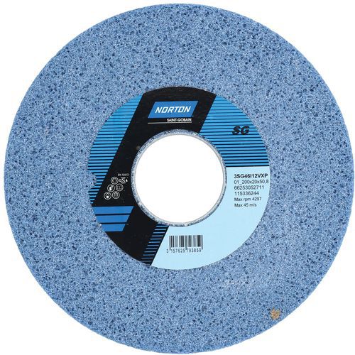 Meule Plate Affûtage Outils 3sg Ã˜200x20x50.8mm 3sg46i12vxp