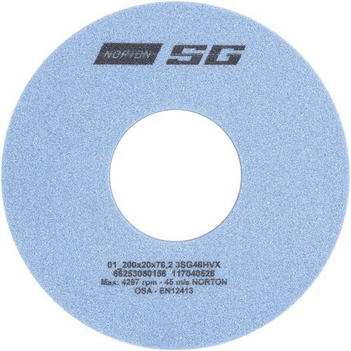 Meule Plate Affûtage Outils 3sg Ã˜200x20x76.2mm 3sg46hvx