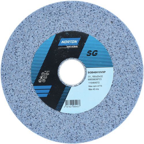 Meule Plate Affûtage Outils Sgb Ã˜180x20x32mm Sgb46h10vxp