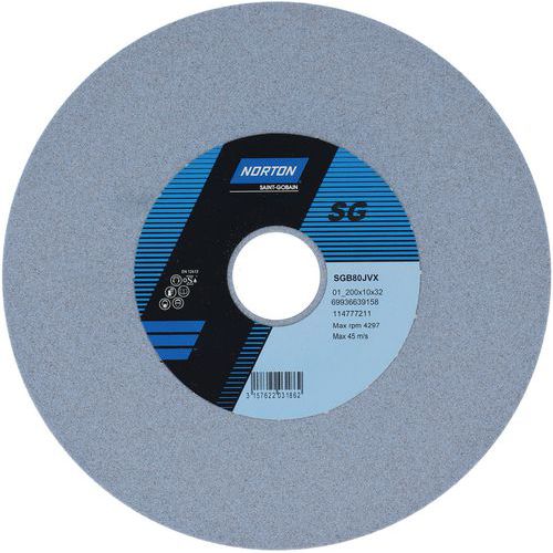 Meule Plate Affûtage Outils Sgb Ã˜200x10x32mm Sgb80jvx