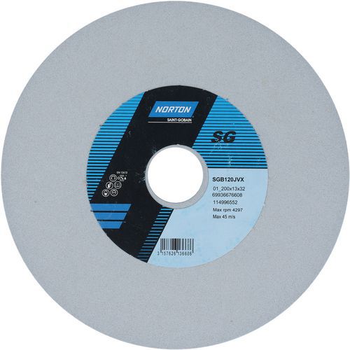 Meule Plate Affûtage Outils Sgb Ã˜200x13x32mm Sgb120jvx