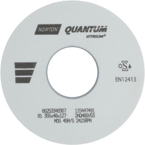 Meule Plate Rectification Plane Quantum Vitrium Ã˜355x40x127mm