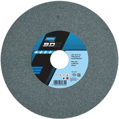 Meule Plate Touret Bdx 39c Ã˜200x20x32mm 39c60kvs