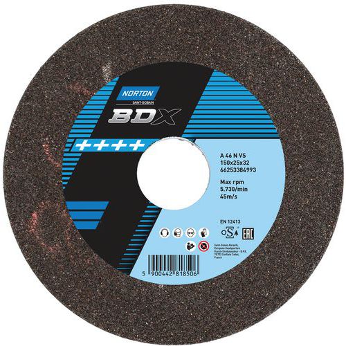 Meule Plate Touret Bdx A Ã˜150x25x32mm A46nvs
