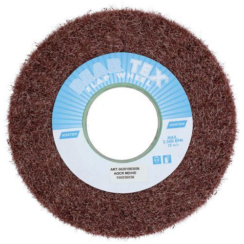 Roue à Lamelles Beartex Ø150x50x50mm Grain Gros F2212