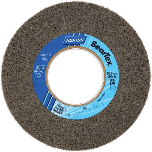 Roue à Lamelles Beartex Ø200x50x76mm Grain Moyen F2305