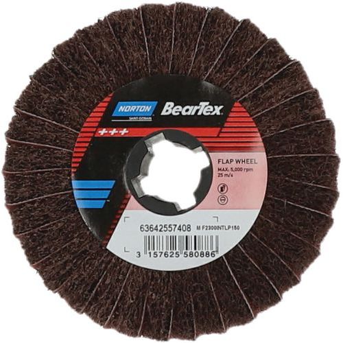 Roue à Lamelles Mixte Satinex Beartex Ø110x100x19mm Grain Moyen F2300