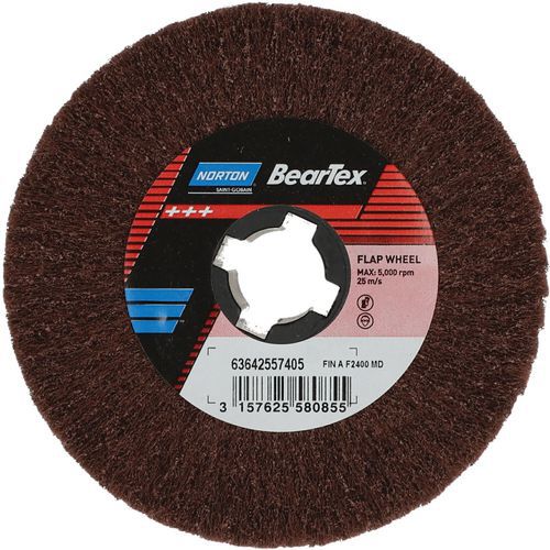 Roue à Lamelles Satinex Beartex Ø110x100x19mm Grain Fin F2400