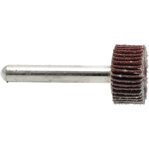 Roue à Lamelles Sur Tige Métal Ø20x10x6mm Grain 60