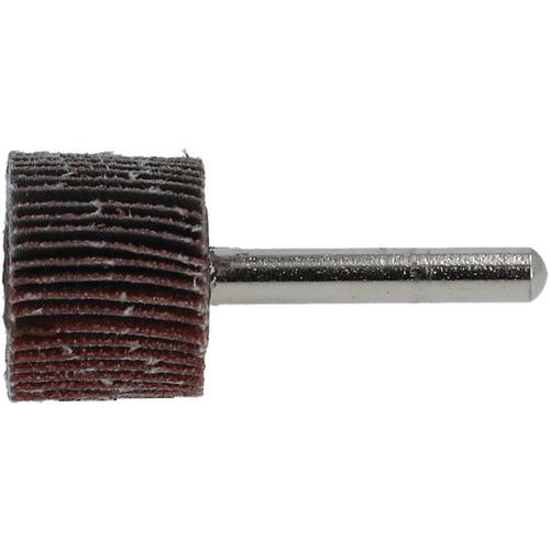 Roue à Lamelles Sur Tige Métal Ø25x20x6mm Grain 60