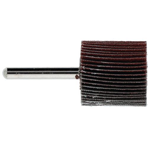 Roue à Lamelles Sur Tige Métal Ø30x30x6mm Grain 80