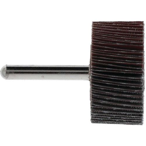 Roue à Lamelles Sur Tige Métal Ø40x20x6mm Grain 320