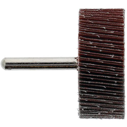 Roue à Lamelles Sur Tige Métal Ø50x20x6mm Grain 120