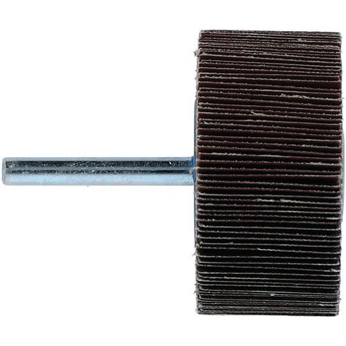 Roue à Lamelles Sur Tige Métal Ø60x30x6mm Grain 320