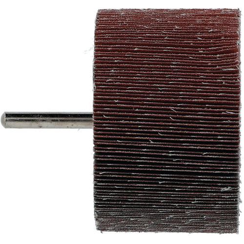 Roue à Lamelles Sur Tige Métal Ø80x50x6mm Grain 120