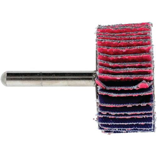 Lot de 20 Roue à Lamelles Grain 80, Papier Abrasif Roue de Polissage Roue à Lamelles Dremel 10mm - Bricolage