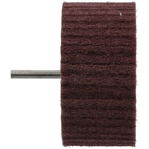 Roue à Lamelles Sur Tige Beartex Ø100x50x6mm Grain Très Fin