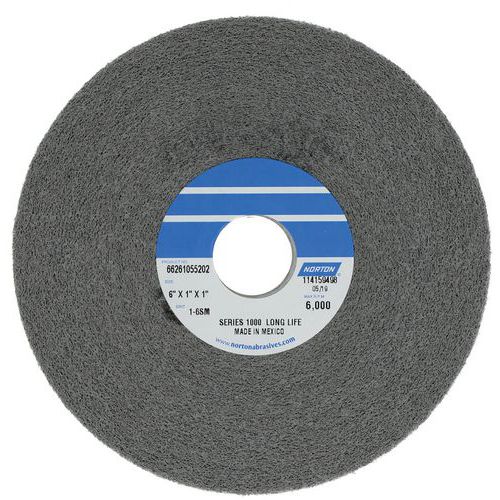 Roue Rapid Finish Long Life Ø150x25x25mm Grain Moyen C4308d16sic