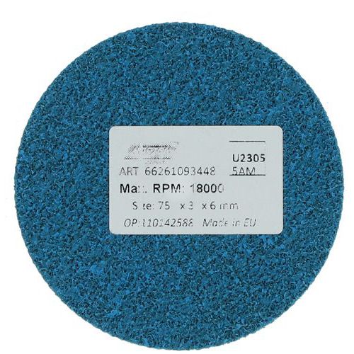 Roue Unitised Vortex Rapid Blend Ø75x3x6mm Grain Vor 5am U2305