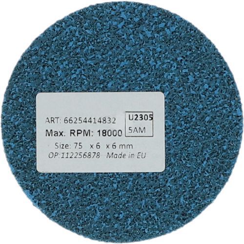 Roue Unitised Vortex Rapid Blend Ø75x6x6mm Grain Vor 5am U2305