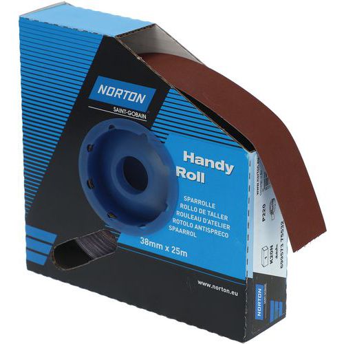 Rouleau Abrasif D'atelier K20n 38x25mmm Grain 220