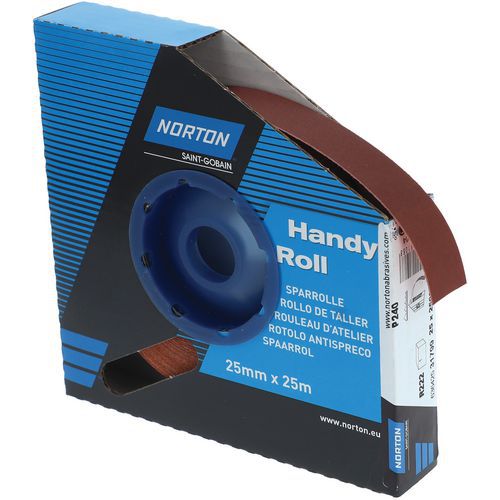 Rouleau Abrasif D'atelier R222 25x25mmm Grain 240