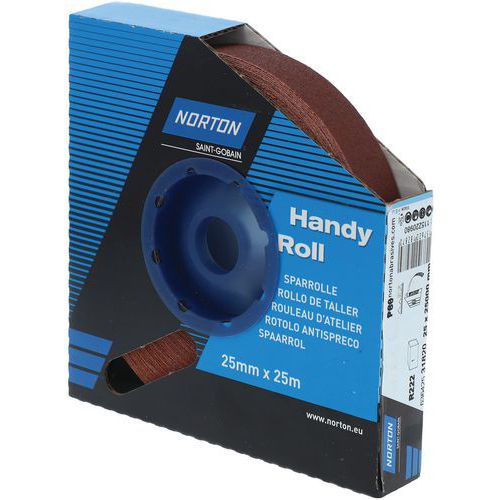 Rouleau Abrasif D'atelier R222 25x25mmm Grain 80