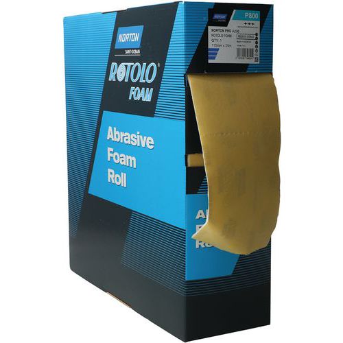 Rouleau Abrasif Mousse Gold Reserve A296 Ã˜115x25mmm Grain 800