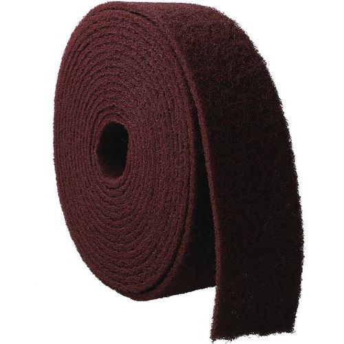 Rouleau Abrasif Non Tissé Beartex Rotolo 100x10mmm Grain Moyen