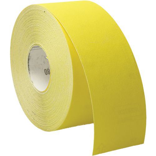Rouleau Abrasif Papier G131f 100x50mmm Grain 80