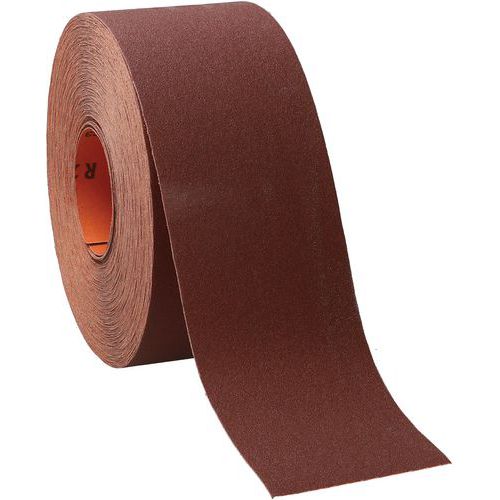 Rouleau Abrasif Toile R222 100x50mmm Grain 120