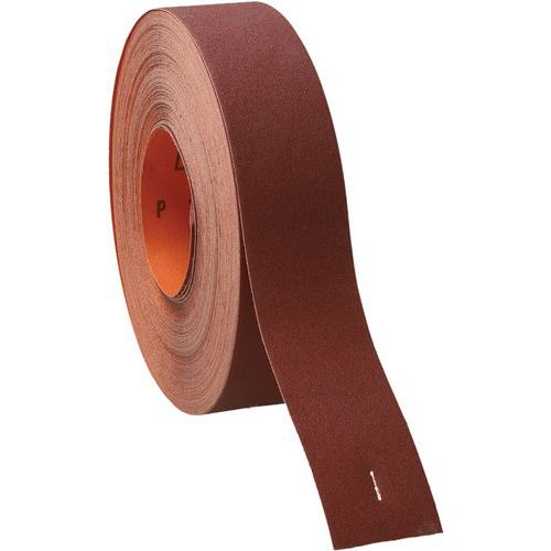 Norton - Rouleau abrasif toile R222 - 50x50mm grain 150 - Finition moyenne