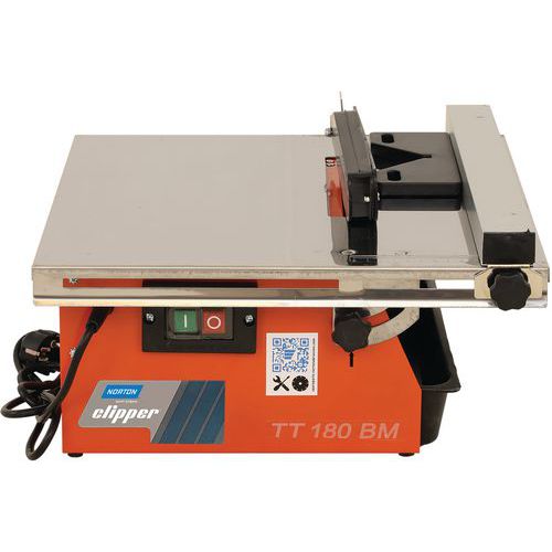 Scie De Carreleur Tt 180bm 230v Électrique Monophasé 0.55kw