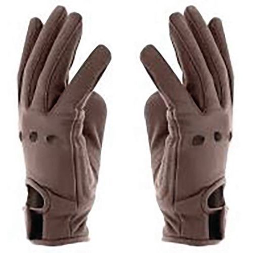 TNB - Gants de vélo Urban Moov - Cuir Marron Taille Unique - Confort et Protection