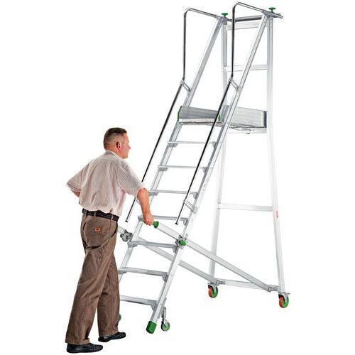 déplacement facile grâce aux poignées pliables déplacement facile grâce aux poignées pliables